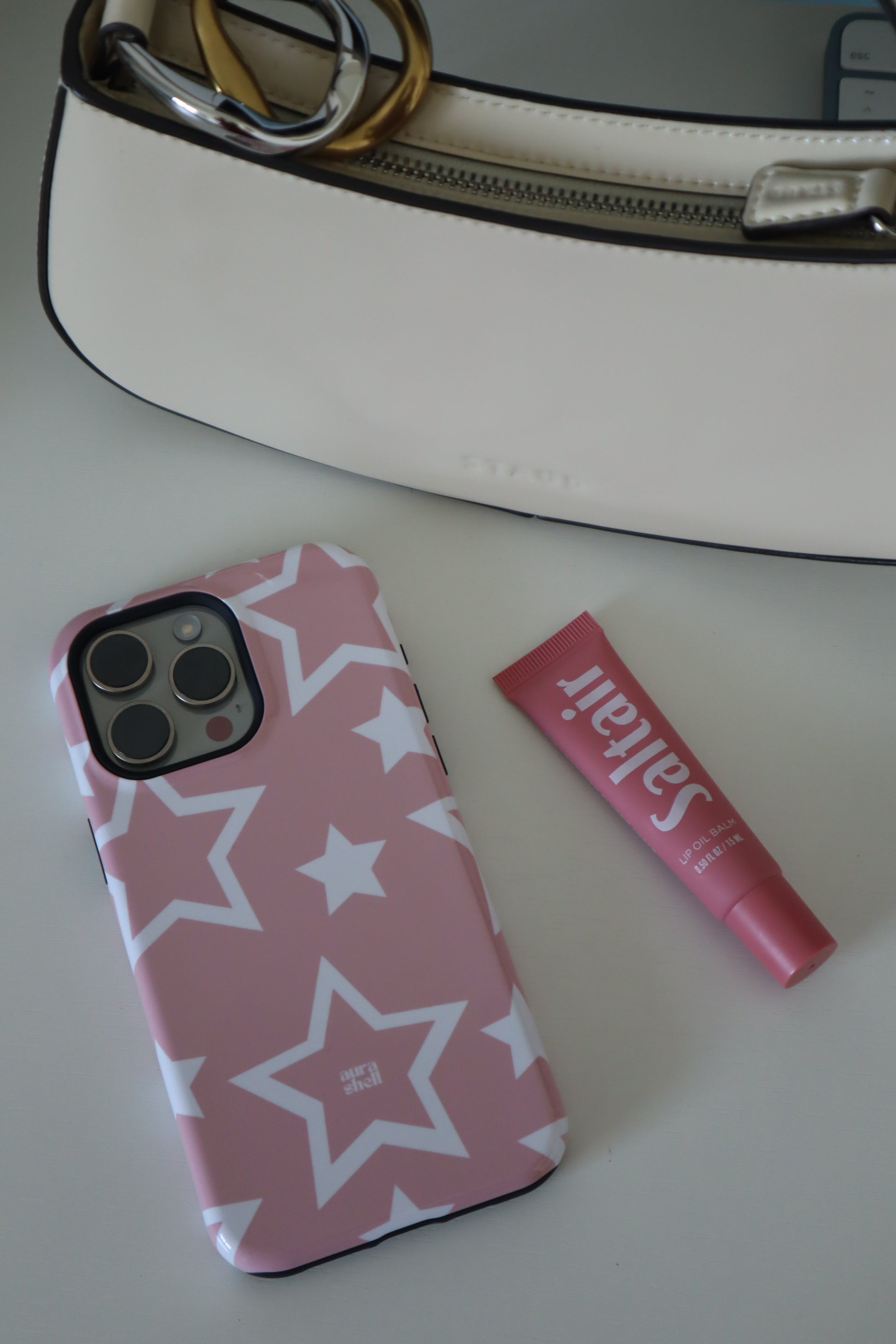 Stars in Blush iPhone Case - Aura Shell