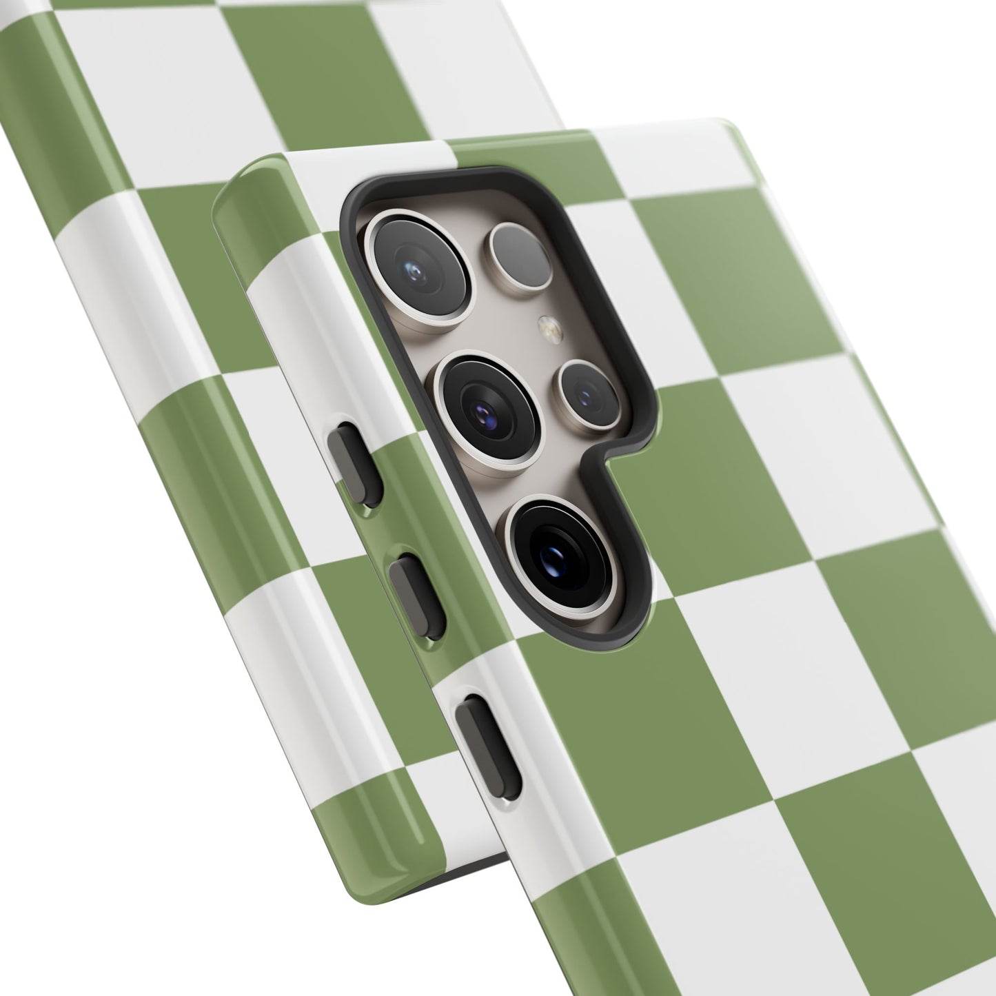 Checkers in Matcha Samsung Galaxy Case