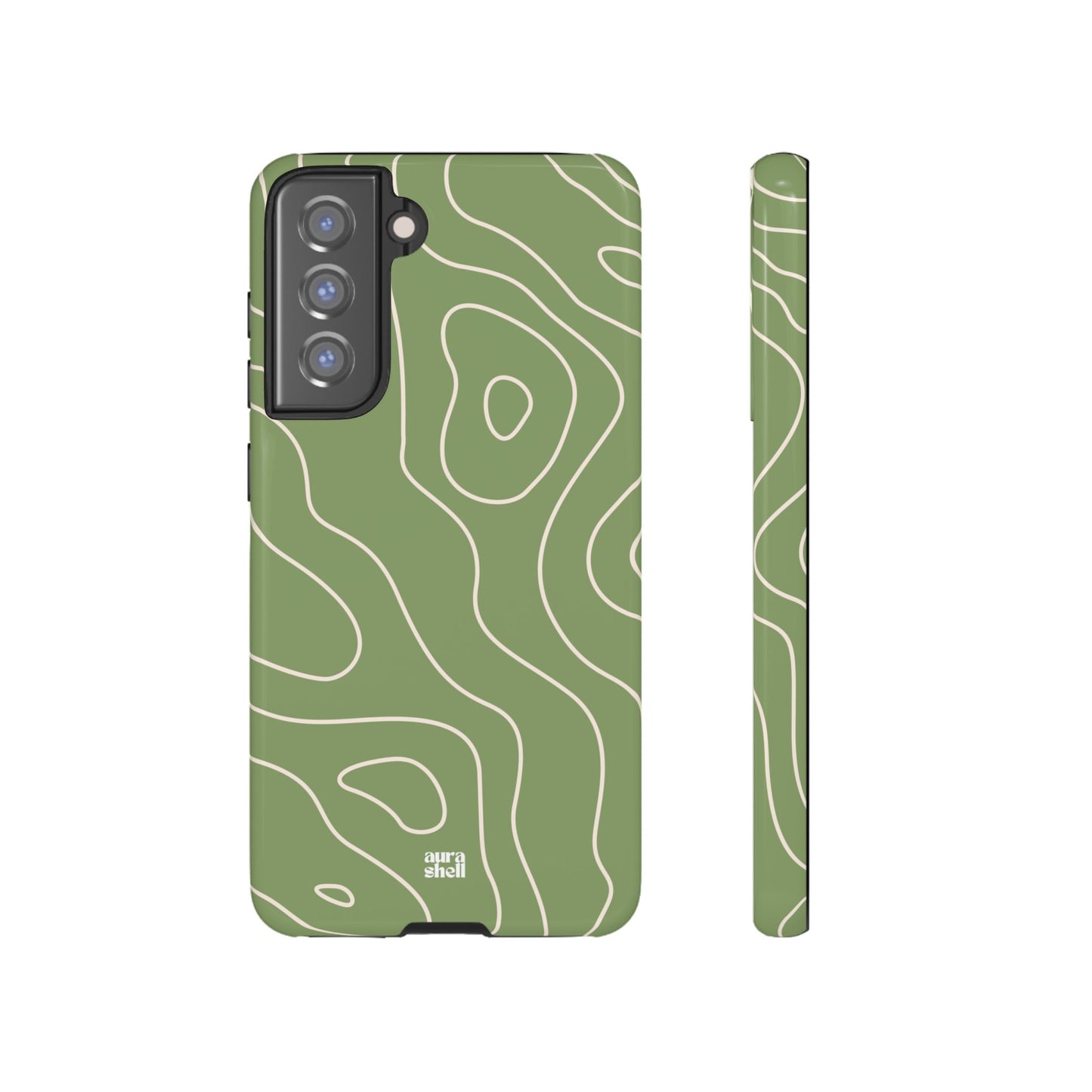 Minimalist in Matcha Samsung Galaxy Case