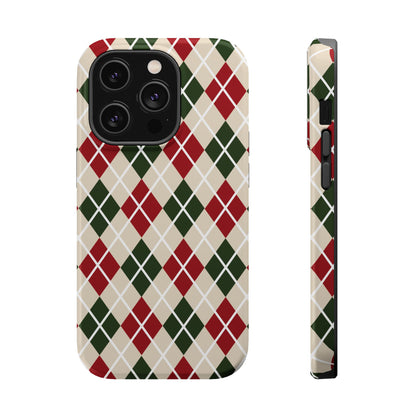 Merry Plaid iPhone Case - Aura Shell