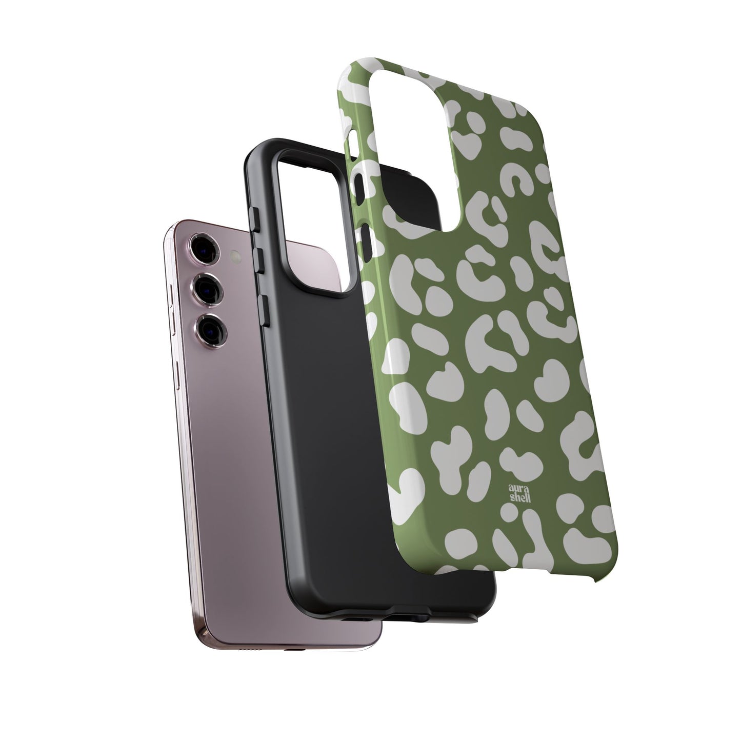 Cheetah Girl in Matcha Samsung Galaxy Case