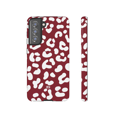 Cheetah Girl in Red Wine Samsung Galaxy Case