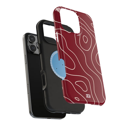 Shop Aura Shell Dual Layer Protective Cute Glossy Finish iPhone Case