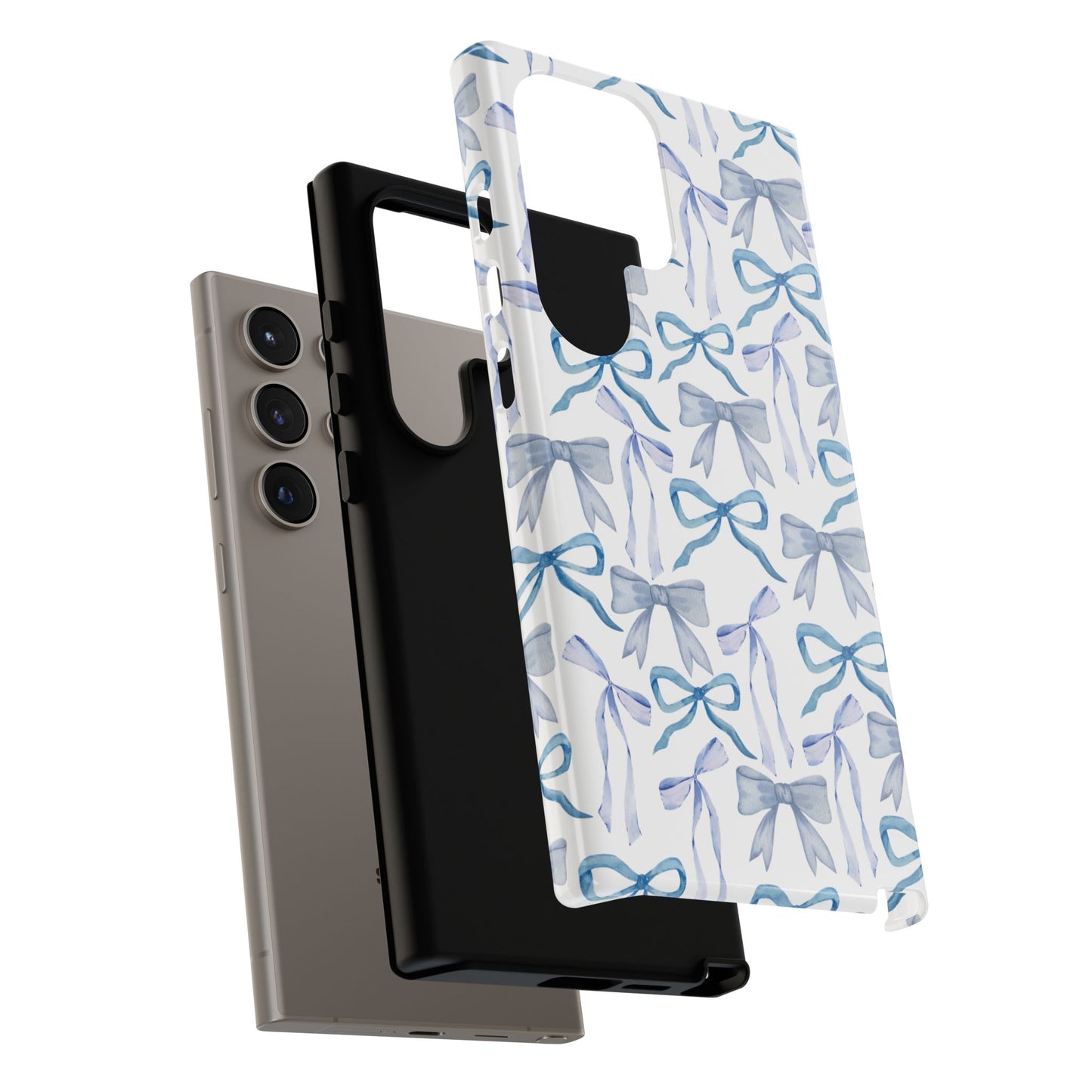 Blue Bows Samsung Galaxy Case