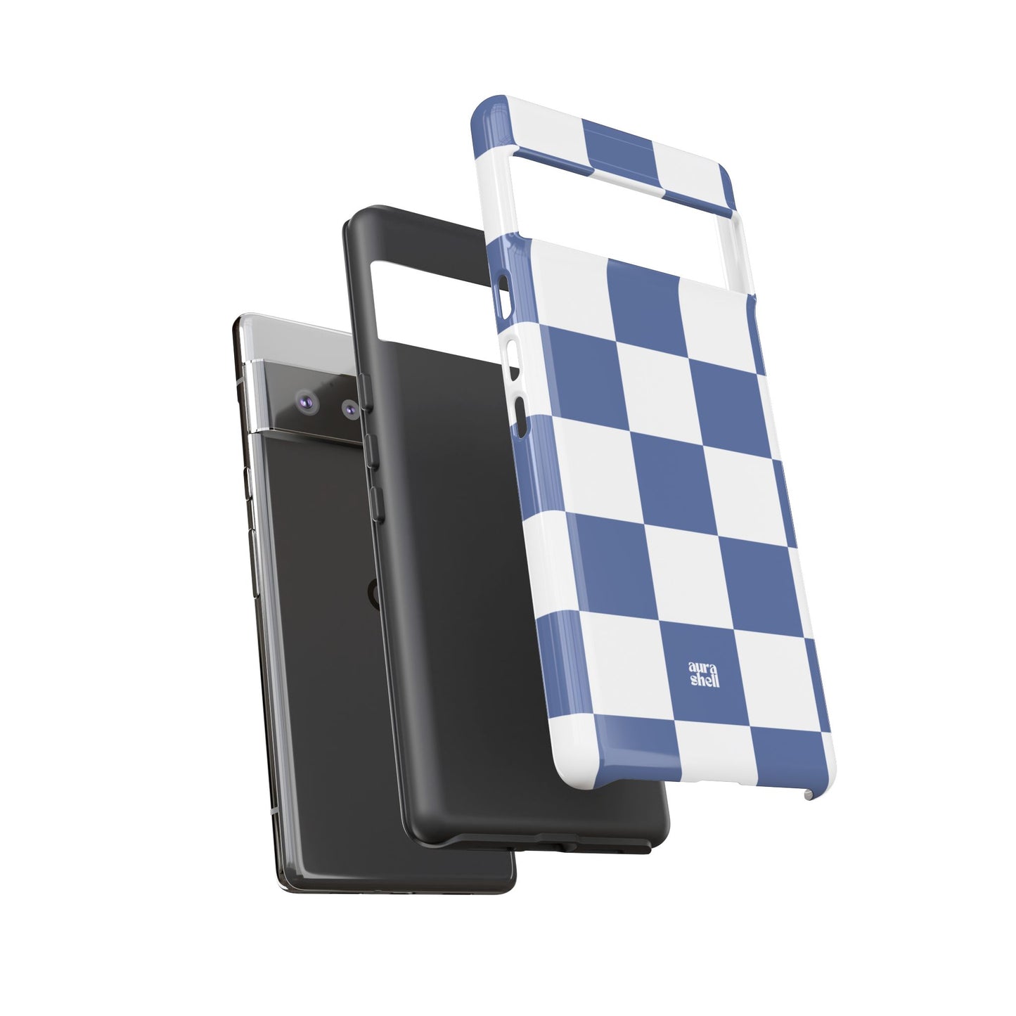 Checkers in Denim Google Pixel Case