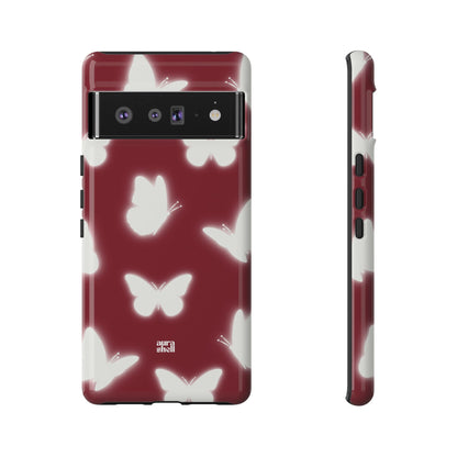 Butterflies in Red Wine Google Pixel Case