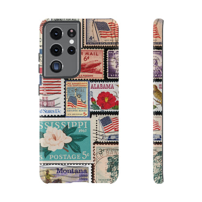 US Stamp Collection Samsung Galaxy Case