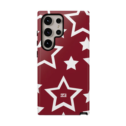 Stars in Red Wine Samsung Galaxy Case