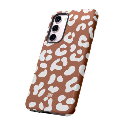 Cheetah Girl in Terracotta Samsung Galaxy Case