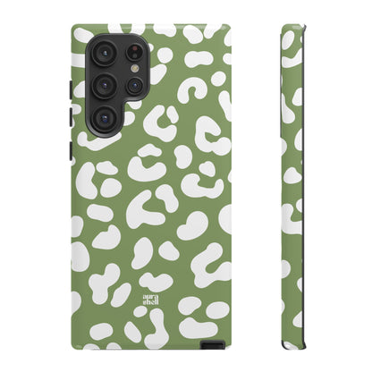 Cheetah Girl in Matcha Samsung Galaxy Case