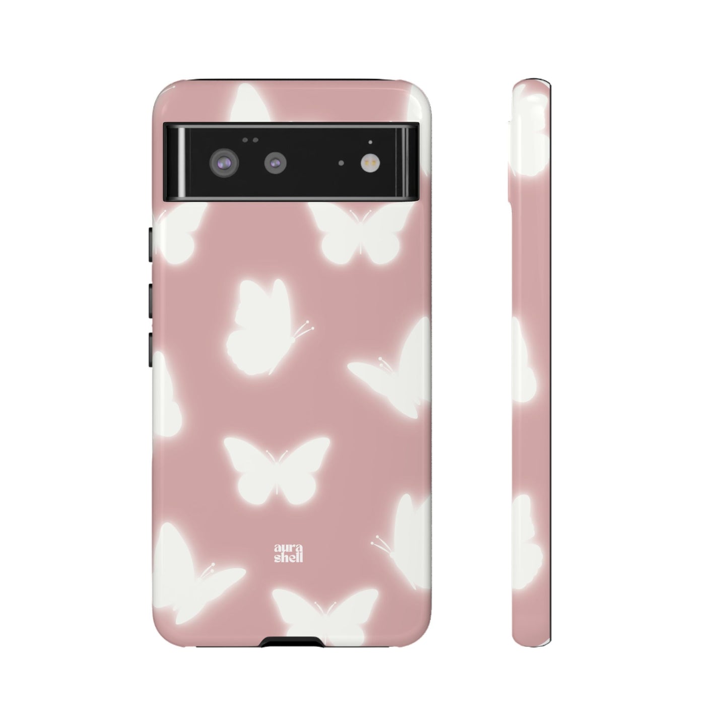 Butterflies in Blush Google Pixel Case