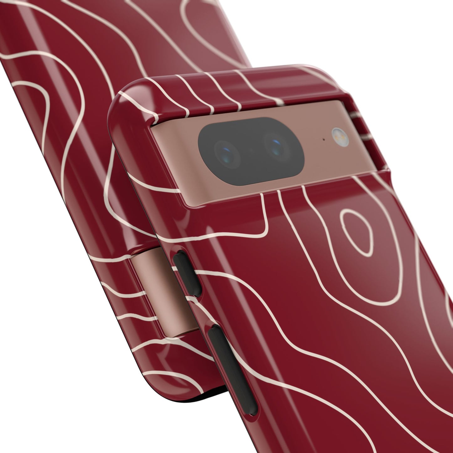 Minimalist in Red Wine Google Pixel Case