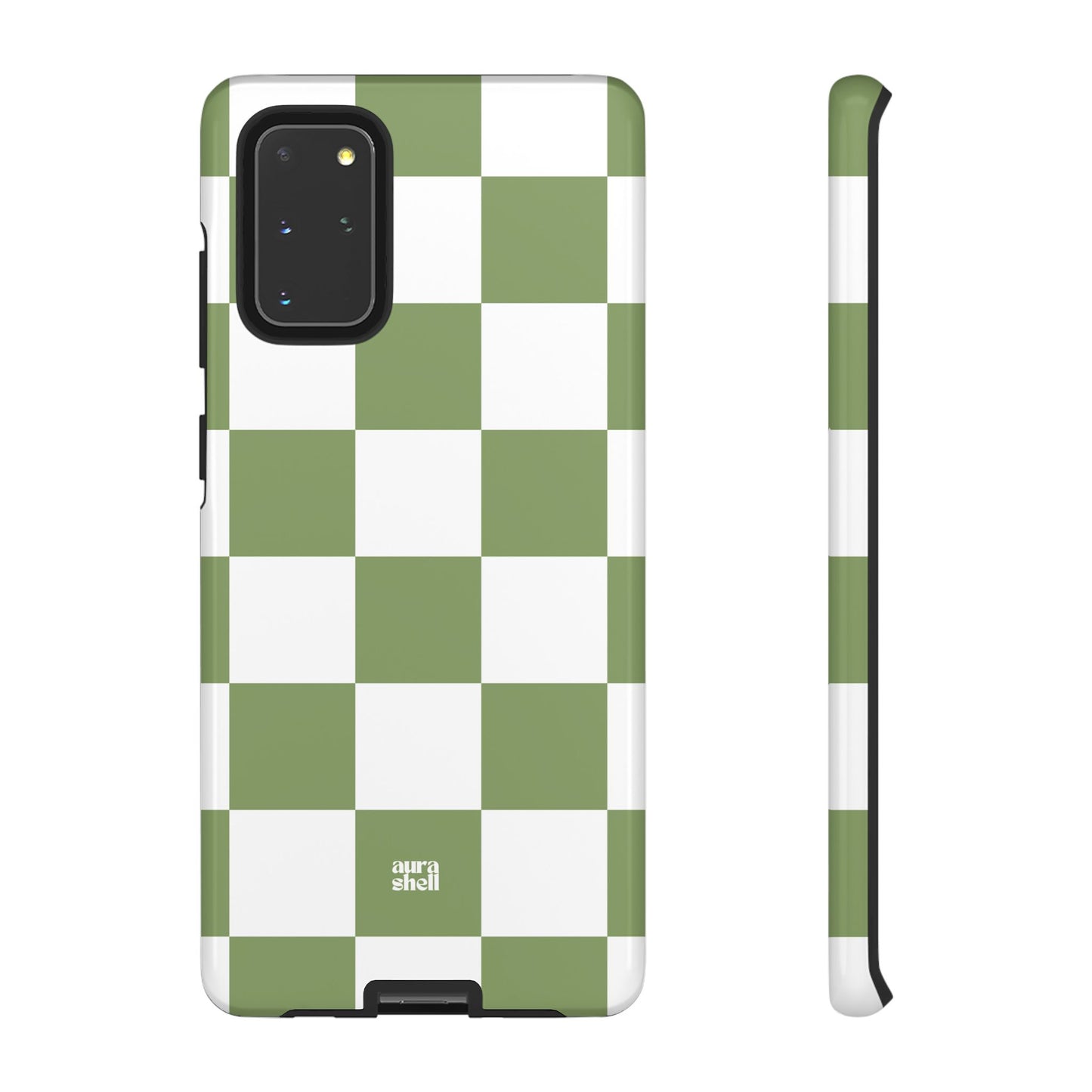 Checkers in Matcha Samsung Galaxy Case