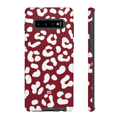 Cheetah Girl in Red Wine Samsung Galaxy Case