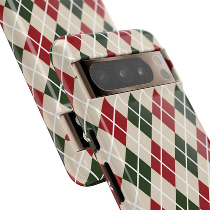 Merry Plaid Google Pixel Case - Aura Shell