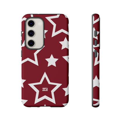 Stars in Red Wine Samsung Galaxy Case