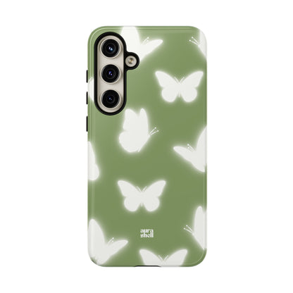 Butterflies in Matcha Samsung Galaxy Case