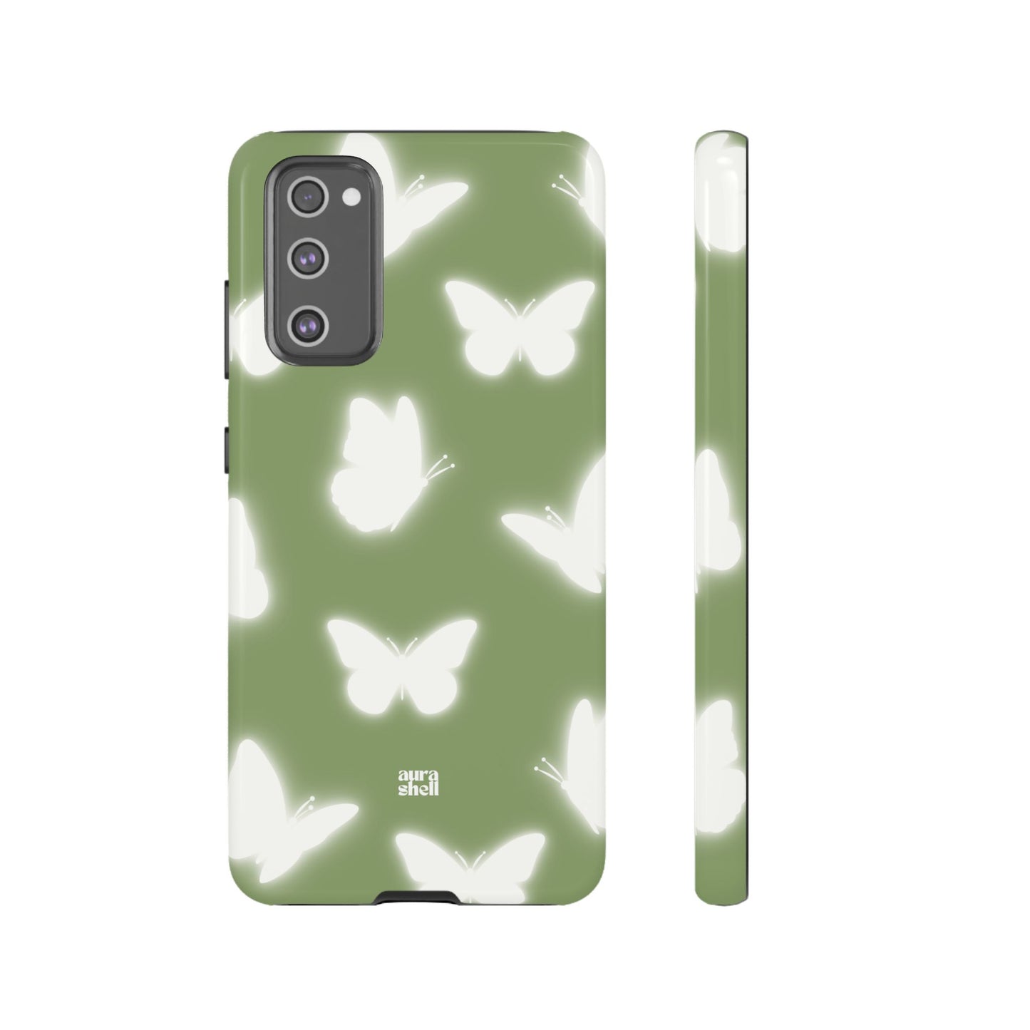 Butterflies in Matcha Samsung Galaxy Case