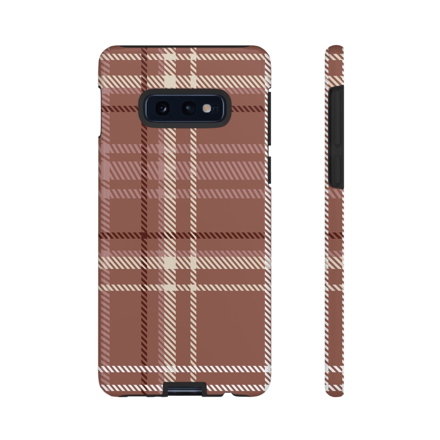 Plaid in Hazelnut Mocha Samsung Galaxy Case