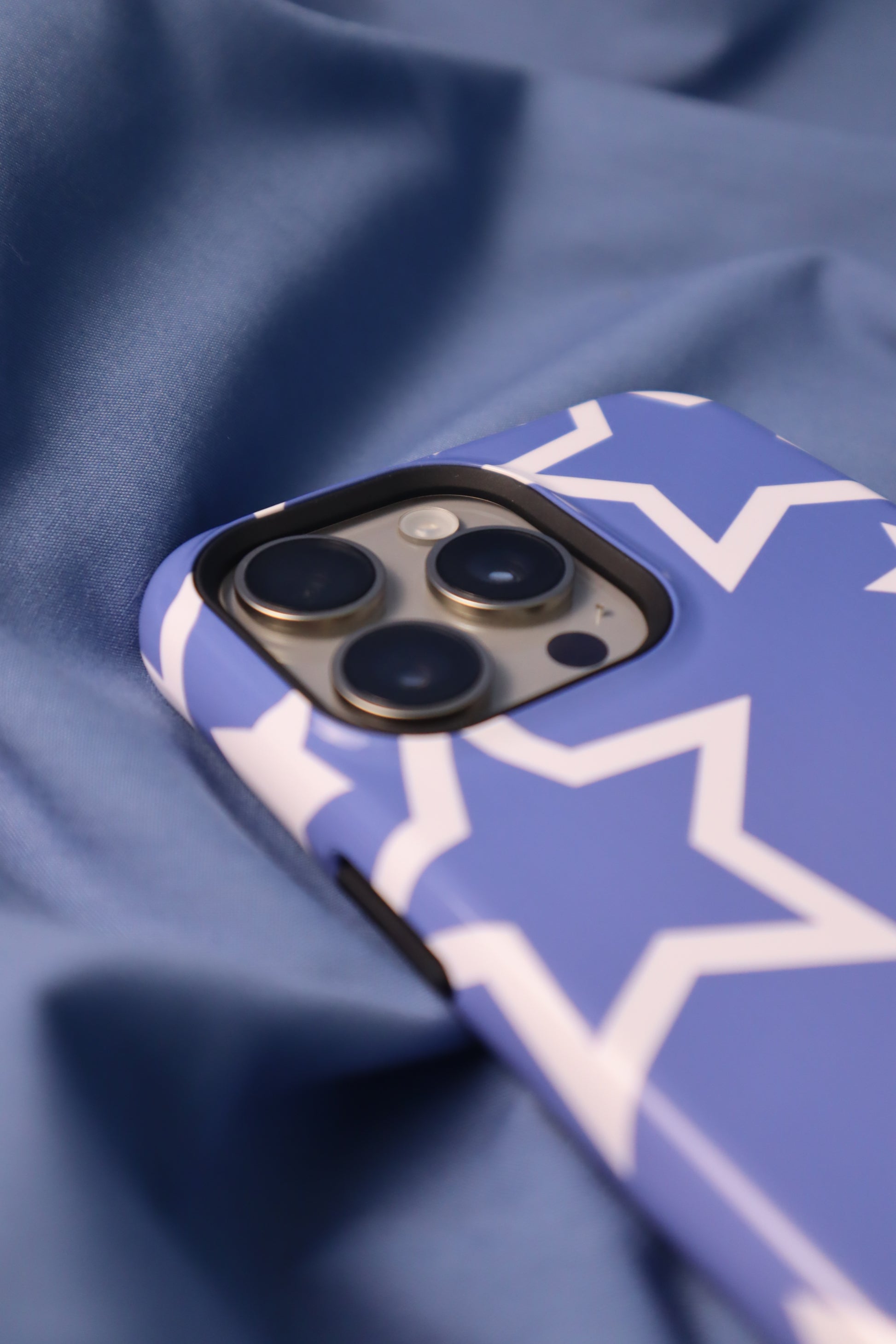 Stars in Denim iPhone Case - Aura Shell