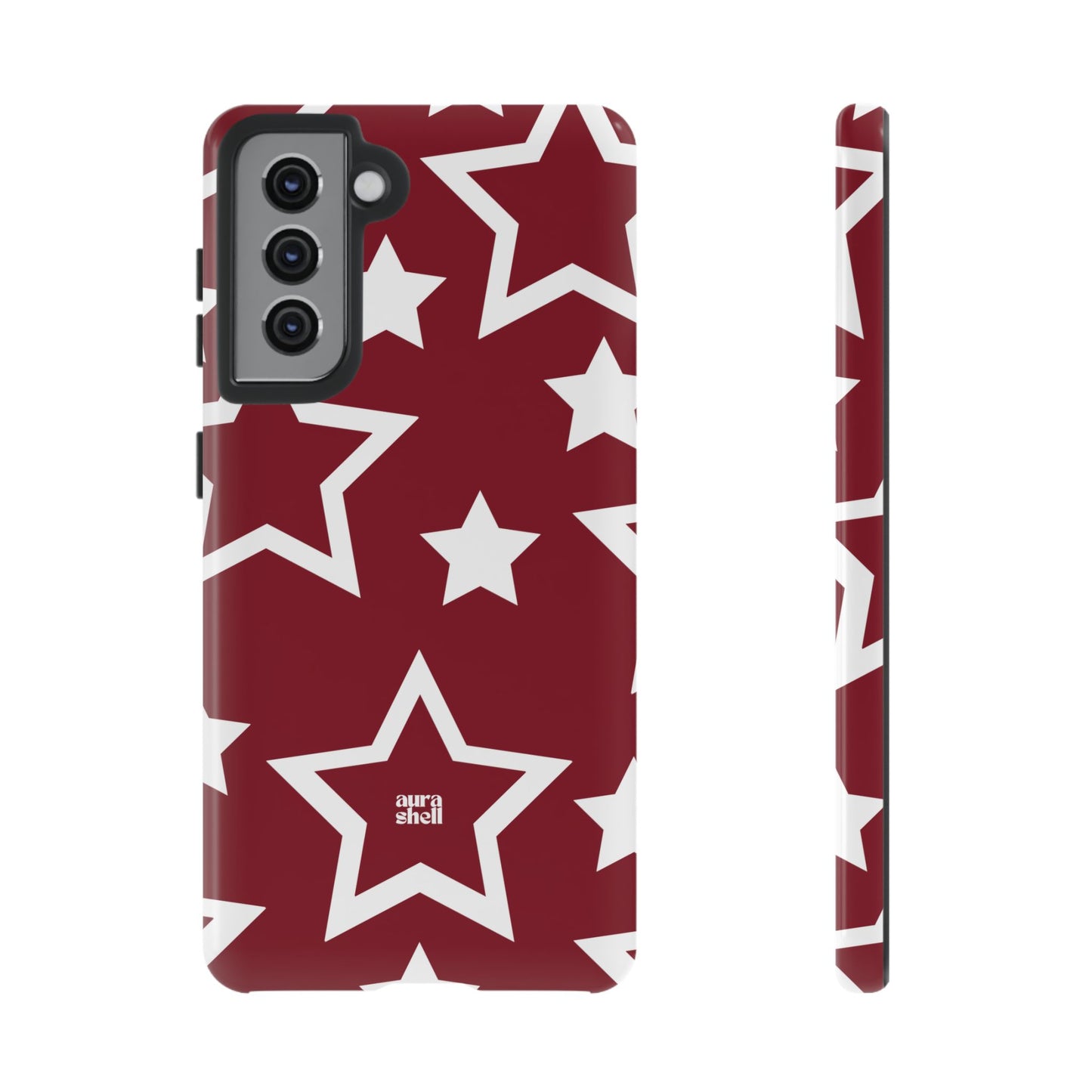 Stars in Red Wine Samsung Galaxy Case