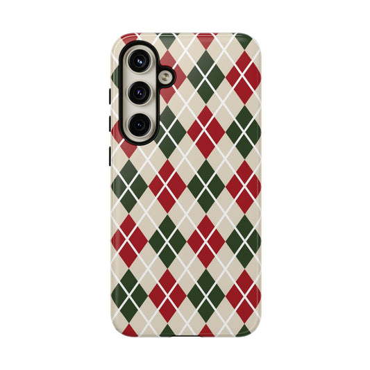 Merry Plaid Samsung Galaxy Case - Aura Shell