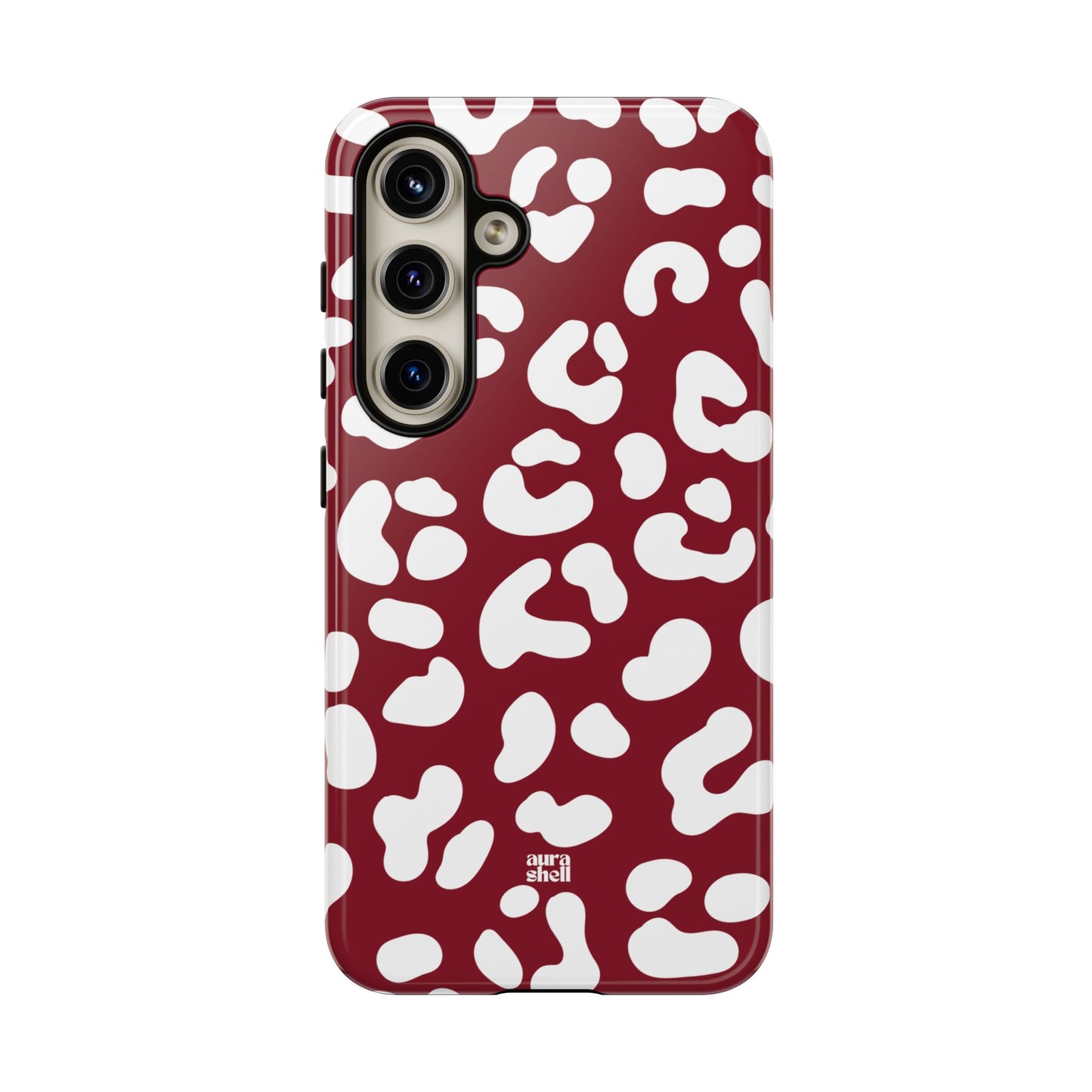 Cheetah Girl in Red Wine Samsung Galaxy Case