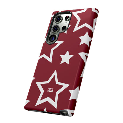 Stars in Red Wine Samsung Galaxy Case