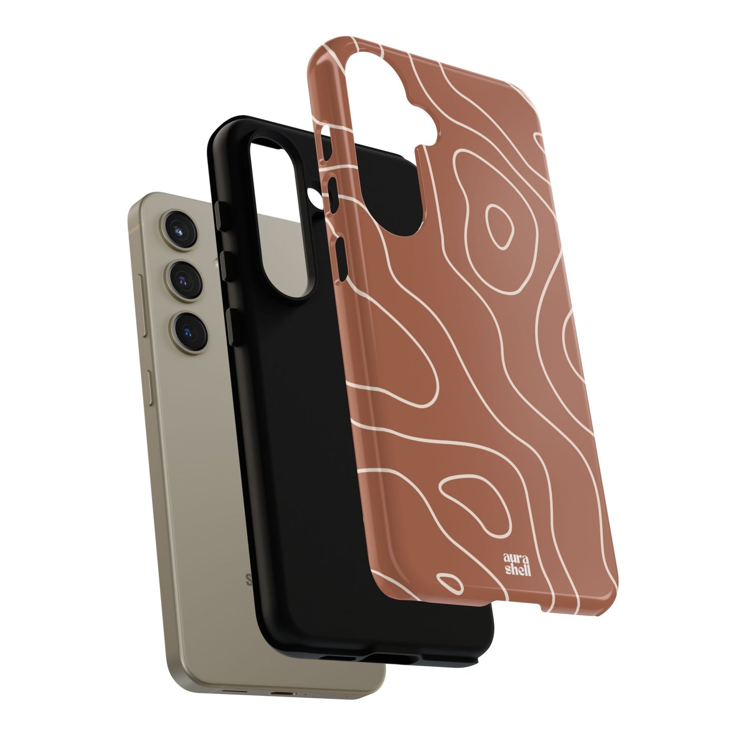 Minimalist in Terracotta Samsung Galaxy Case