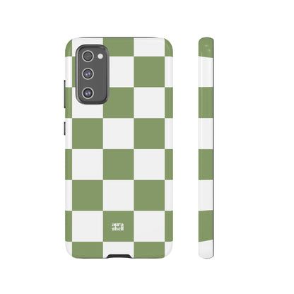 Checkers in Matcha Samsung Galaxy Case