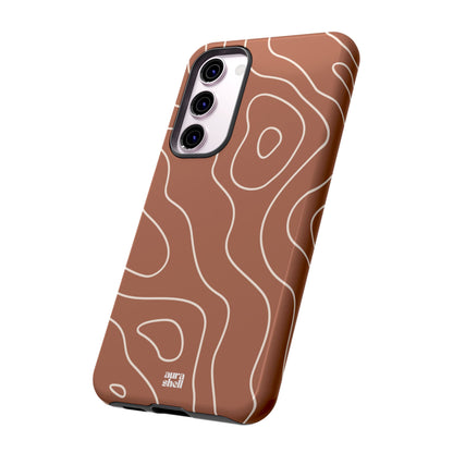 Minimalist in Terracotta Samsung Galaxy Case