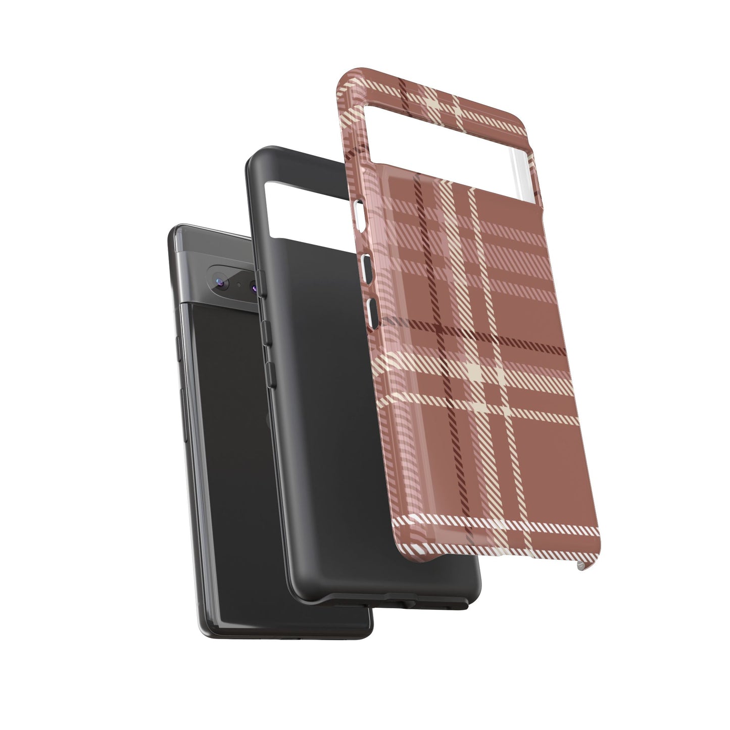 Plaid in Hazelnut Mocha Google Pixel Case