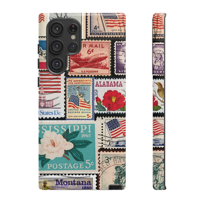 US Stamp Collection Samsung Galaxy Case