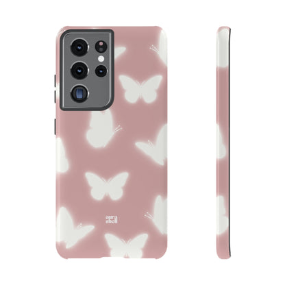 Butterflies in Blush Samsung Galaxy Case