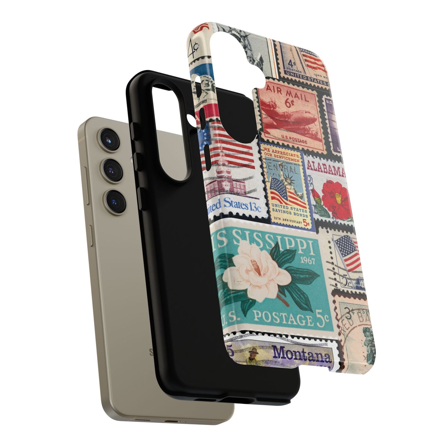 US Stamp Collection Samsung Galaxy Case