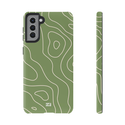 Minimalist in Matcha Samsung Galaxy Case