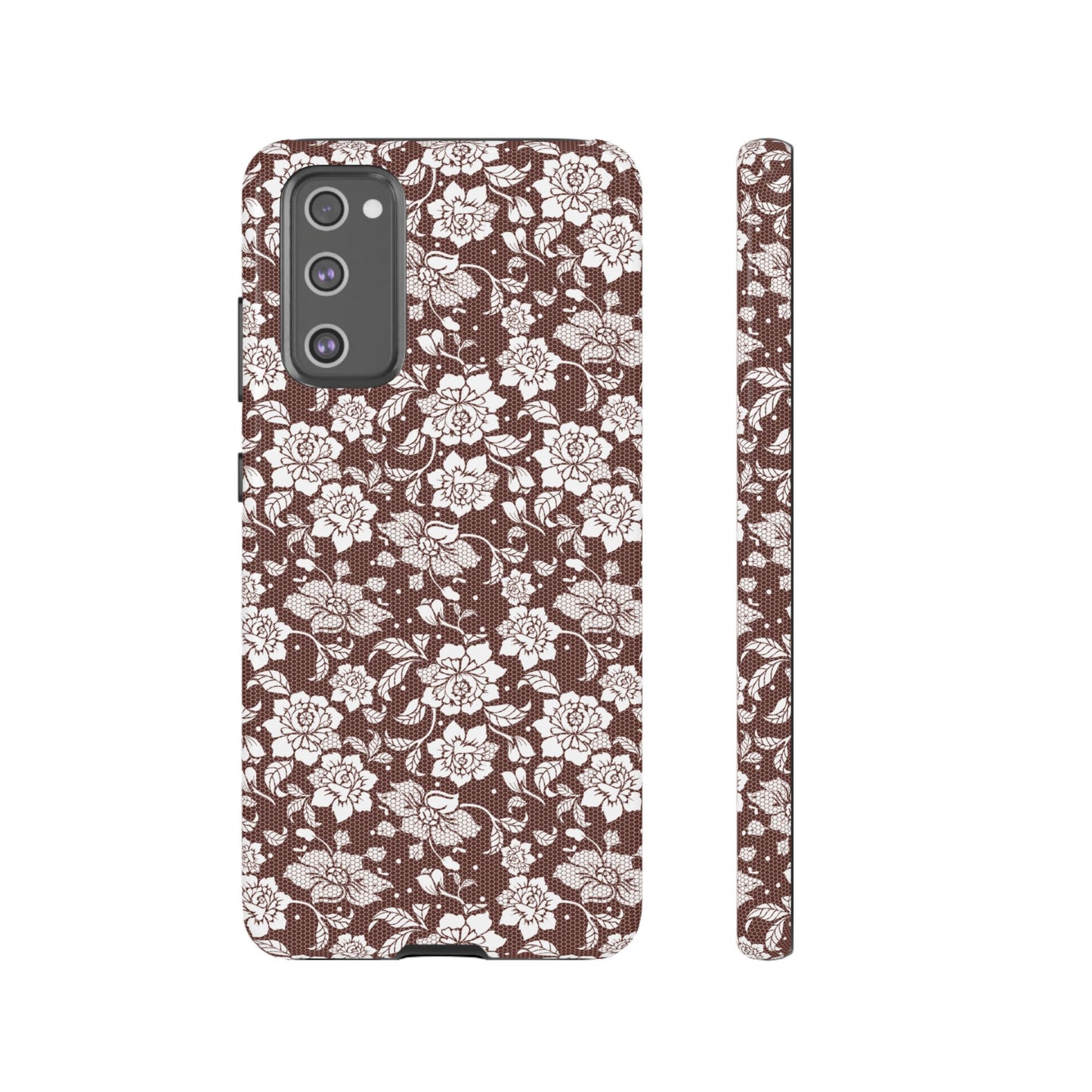 Lacey in Black Coffee Samsung Galaxy Case