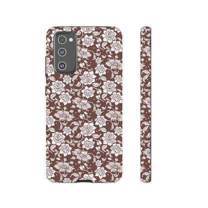 Lacey in Black Coffee Samsung Galaxy Case