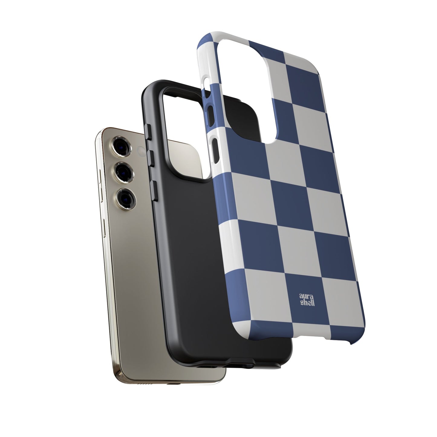 Checkers in Denim Samsung Galaxy Case