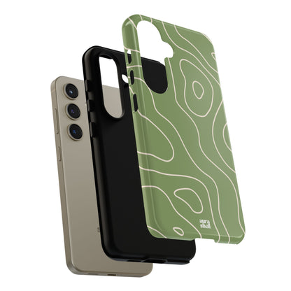 Minimalist in Matcha Samsung Galaxy Case