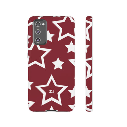 Stars in Red Wine Samsung Galaxy Case