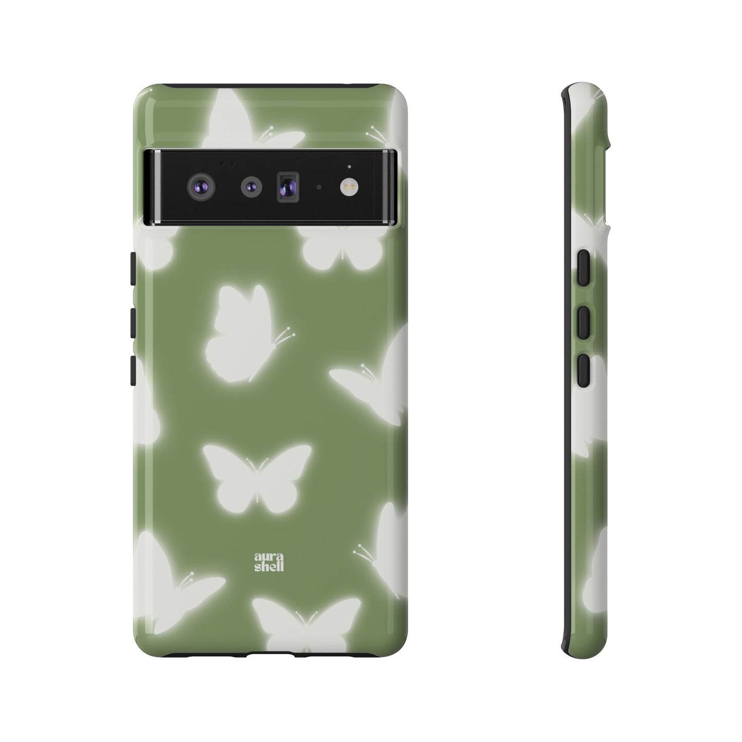 Butterflies in Matcha Google Pixel Case