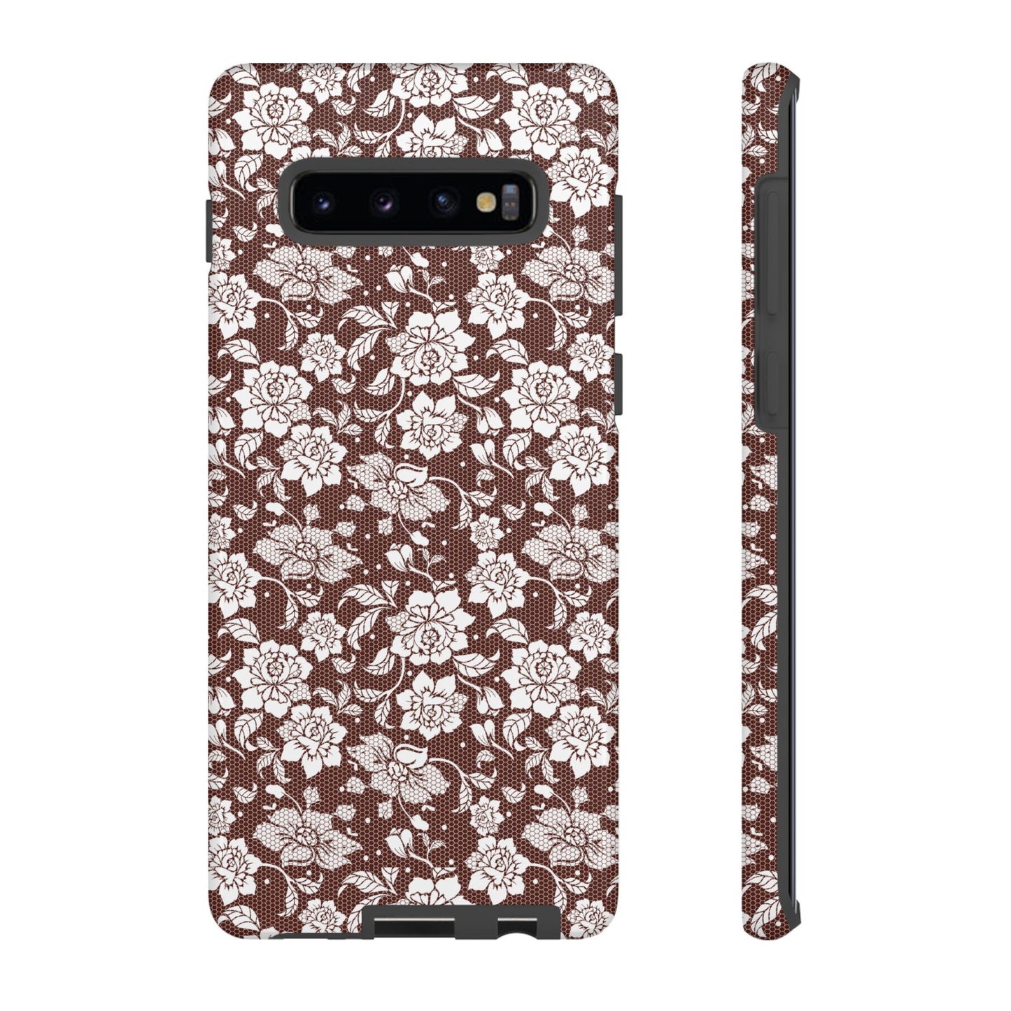 Lacey in Black Coffee Samsung Galaxy Case