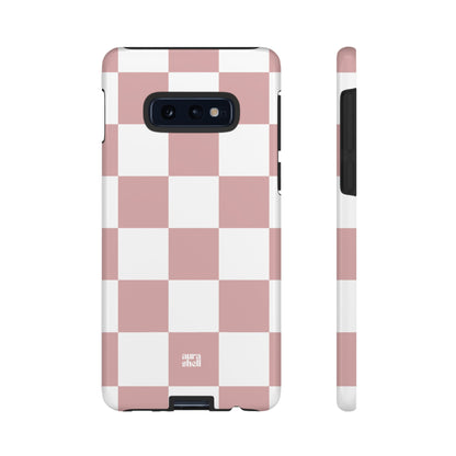 Checkers in Blush Samsung Galaxy Case