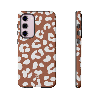 Cheetah Girl in Terracotta Samsung Galaxy Case