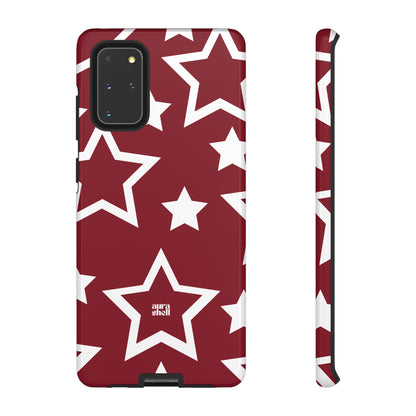 Stars in Red Wine Samsung Galaxy Case