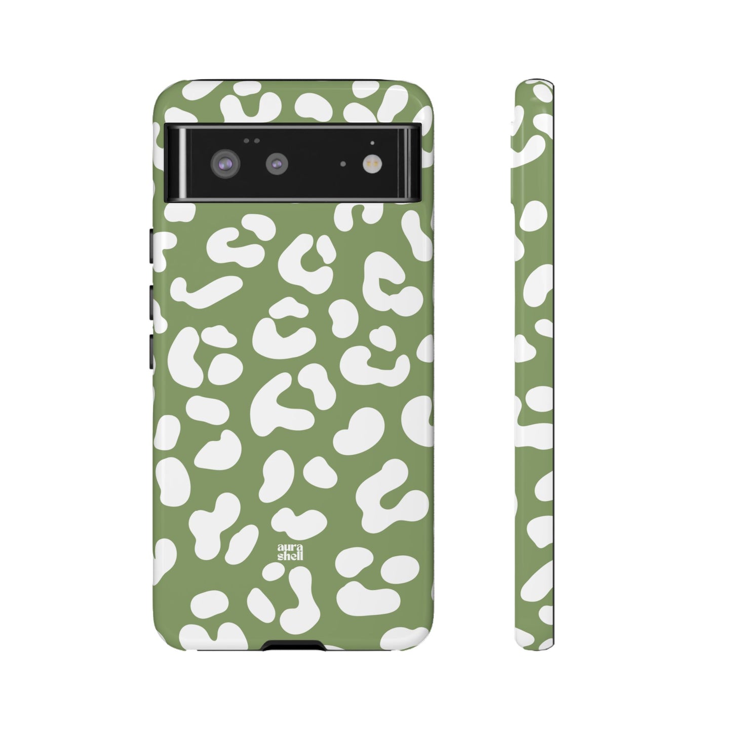 Cheetah Girl in Matcha Google Pixel Case