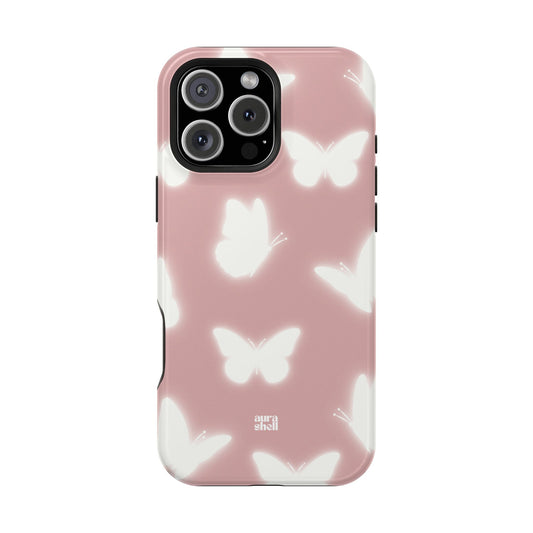 Shop Aura Shell Dual Layer Protective Cute Glossy Finish iPhone Case