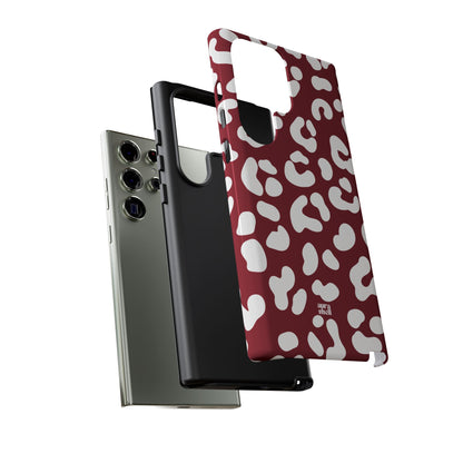 Cheetah Girl in Red Wine Samsung Galaxy Case