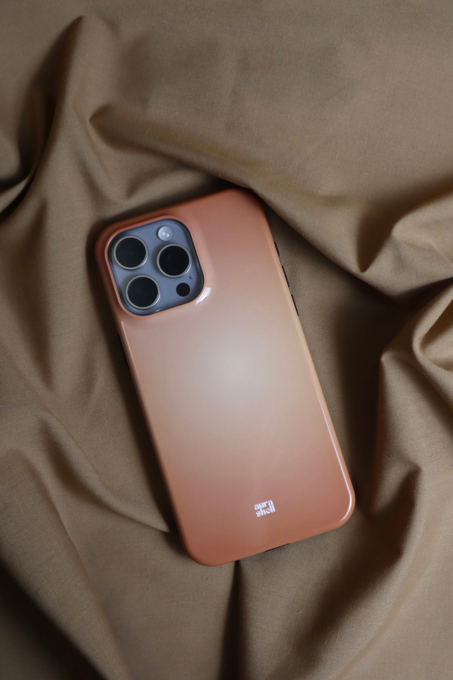 Aura in Terracotta iPhone Case - Aura Shell